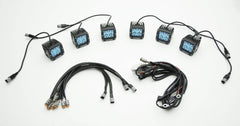 Front Bumper LED Fog Kit 17-20 F150 Raptor W/6 3IN LED Pod Lights & Wire Harness - T-Rex