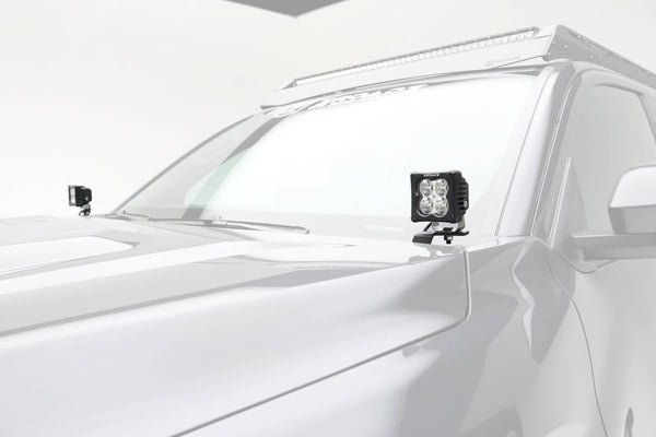 T-Rex Zroadz Ditch Light LED Kit with Two 3" White LED Pods | 24-26 Tacoma/ 25-26 4RUNNER