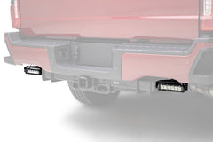 T-Rex Zroadz Rear Bumper Mounting LED Kit with Tow 6" Slim/Single Row Light Bars | 23-26 Super Duty