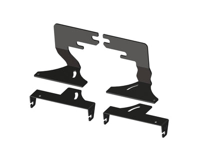 T-Rex Zroadz Rear Bumper Mounts for Two 6" Light Bars | 23-26 Super Duty