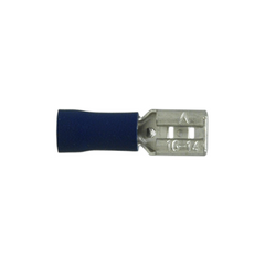 Uni-Bond Lighting (100/Pack) Insulated Slide Connectors Female Blue 1614 Ga (TSF14187-100)