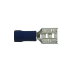 Uni-Bond Lighting (100/Pack) Insulated Slide Connectors Female Blue 1614 Ga (TSF14250-100)