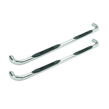 TUFF-BAR 3" STAINLESS CAB LENGTH ROUND NERF BAR ; 19-24 SILVERADO/SIERRA EXTENDED CAB 1500 / 20-24 HD