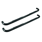 TUFF-BAR 3" BLACK CAB LENGTH ROUND NERF BAR ; 19-23 SILVERADO/SIERRA EXTENDED CAB 1500/ 20-23 HD