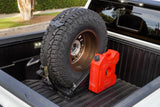 DV8 Offroad Universal Truck Bed Tire Carrier & Accessory Mountblack