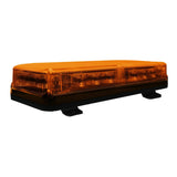 AMBER 16.5" PERMANENT MOUNT WARNING LIGHT BAR WITH AMBER LENS ; PERMANENT MOUNT