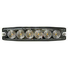Uni-Bond Lighting 5" LED Warning Light 23-PATTERN Red/Red