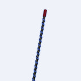 4' FULLY LIT LED WHIP QUICK DISCONNECT MOUNT - STEADY BLUE