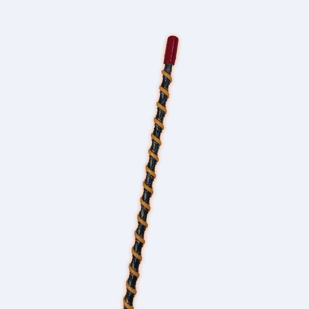 Uni-Bond Lighting 6' Fully Lit LED Whip Quick Disconnect Mount - Steady Amber