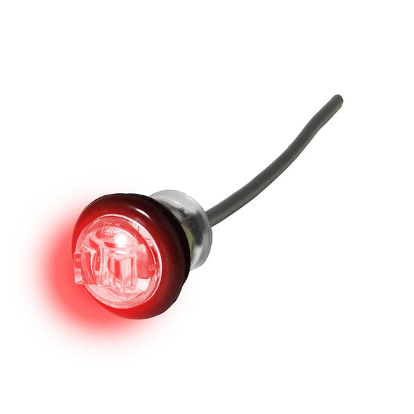 Uni-Bond Lighting LED Side Marker Lamp Red/Clear
