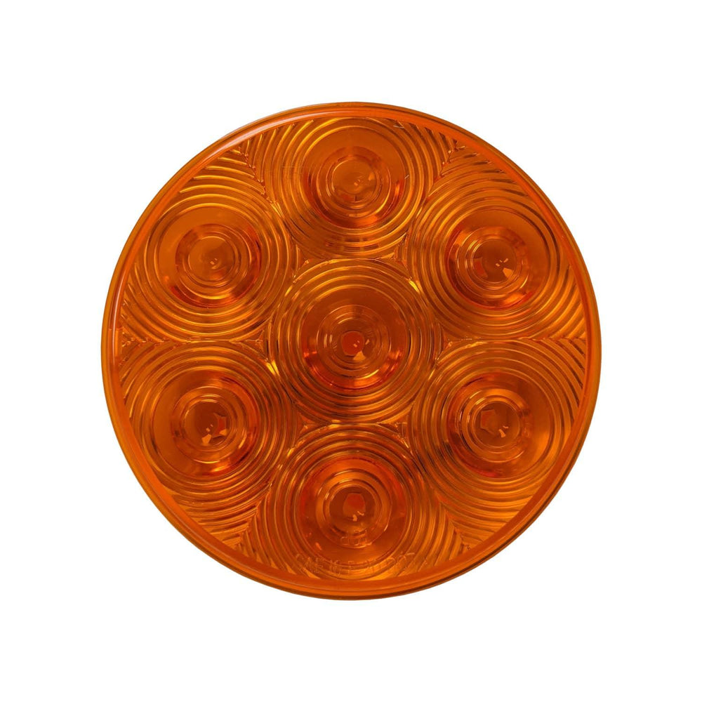 Uni-Bond Lighting LED 4" Rd Signal/Park Lamp Amber - 7-dio