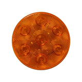 LED 4" Rd Signal/Park Lamp Amber - 7-dio