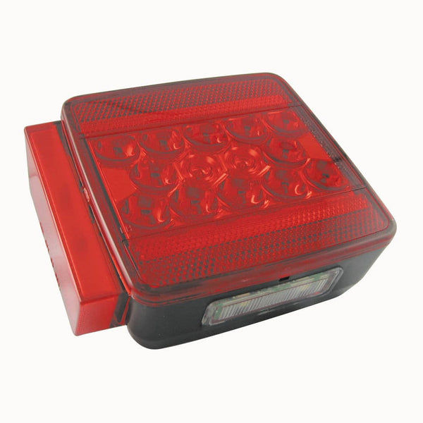 Uni-Bond Lighting LED Submersible Sttl Lamp Red for Vehicles Under 80" Wide