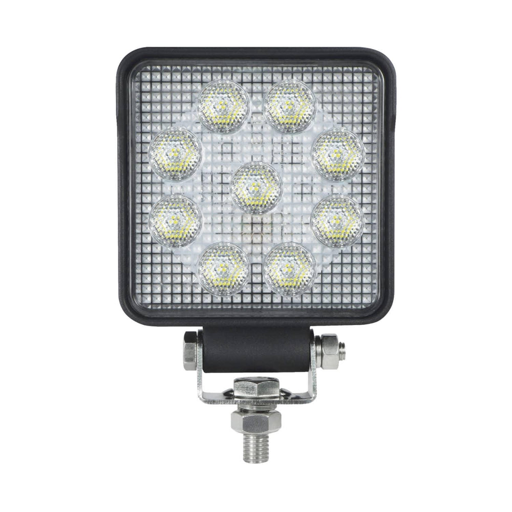 Uni-Bond Lighting LED Work Lamp Flood 9 Osram Leds Square