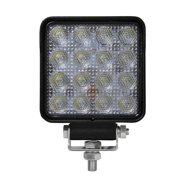 Uni-Bond Lighting LED Work Lamp Flood 16 Osram Leds Square