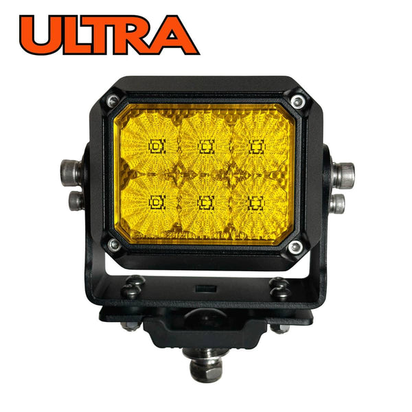 Uni-Bond Lighting Ultra Heavy Duty LED Amber Flood Lamp