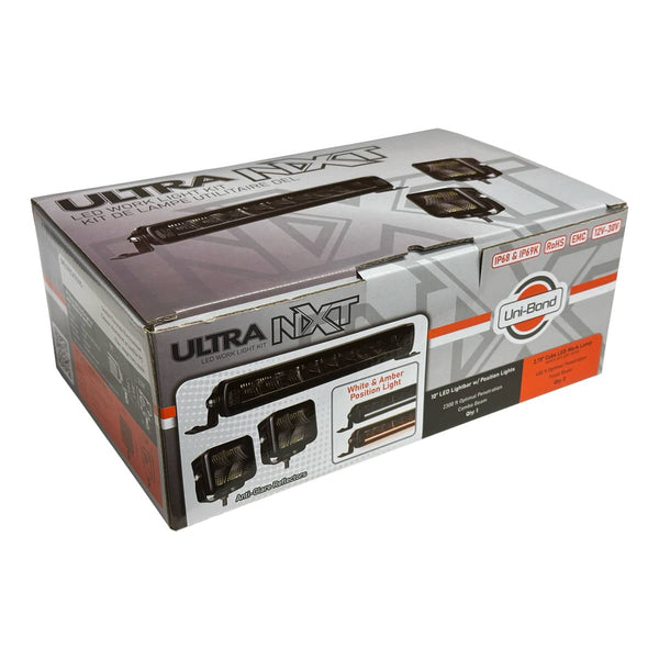 Uni-Bond Lighting Ultra Nxt LED Work Lamp Light Bar Kit