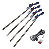 Raptor 10 In Universal Led Light Strip Kit (4 Per Kit) Colorshift Rgb