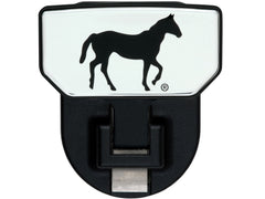 Carr HD Universal Hitch Step - Fits 2 in. Receiver - Black - Horse - Single