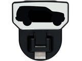HD Universal Hitch Step; Fits 2 in. Receiver; Black; SUV; Single
