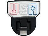 HD Universal Hitch Step; Fits 2 in. Receiver; Black; USA; Single