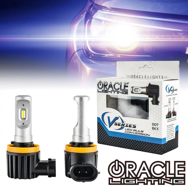 Oracle Ensemble de conversion d'ampoule de phare à DEL H11 - VSeries - 6000K