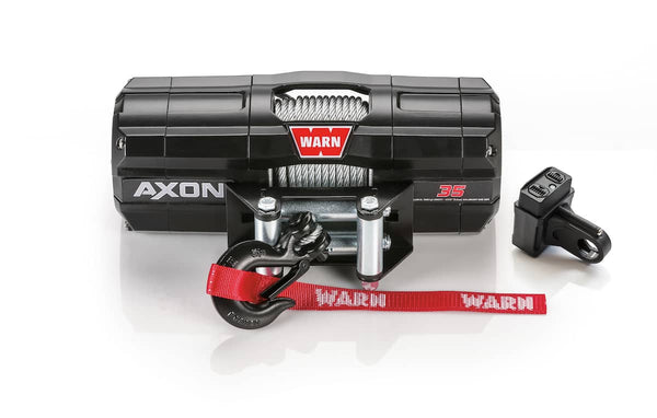 Warn Axon 35 Winch with 50 Feet of Wire Rope
