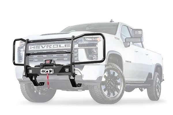 Warn TRANS4MER Grille Guard Kit | 20-21 Silverado/Sierra HD