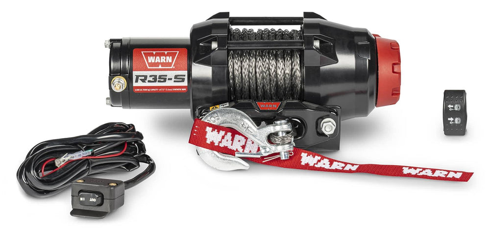 Warn R35-S Synthetic Rope Winch