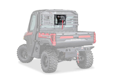 Warn Winch Mount for Warn Rear Cab Rack 25-26 Polaris Ranger