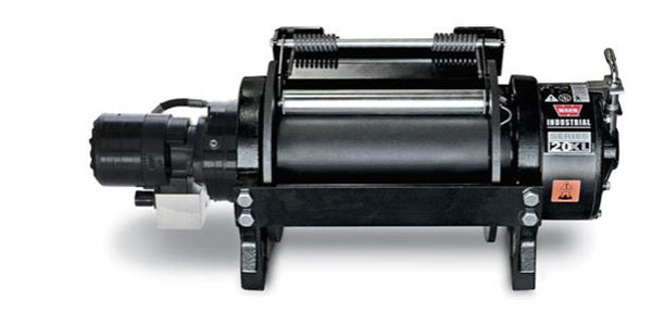 Warn Series 20XL-LP Winches Long Drum Manual Clutch