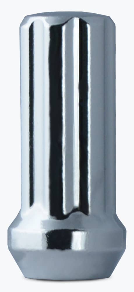 Lug Nut 9/16 Spline Long Closed End - Chrome