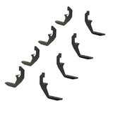 Raptor 2019+ Silverado/Sierra 1500/2500/3500 Dble Cab Aluminum Hd Running Boards Black Text