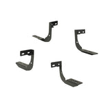 Raptor 2009+ Dodge Ram 1500/2500/3500 Reg Cab Aluminum Hd Running Boards Black Textured