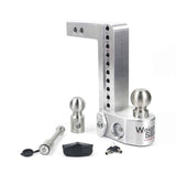 Weigh Safe 10In Drop Hitch With 2In Shank (10K/12.5K Gross Tongue Weight Rating) With Ws05Keyed Alike