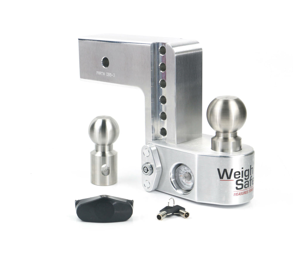 Weigh Safe 6" Drop Hitch (10K/21K Gtwr) (WS6-3)