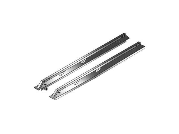 Westcan Silver Aluminum Rail Caps - 07-13 Silverado 6.5 Foot Box
