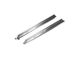 WESTCAN SILVER ALUMINUM RAIL CAPS ; DODGE RAM 02-08 1500/ 03-09 2500/3500 6'4" BOX