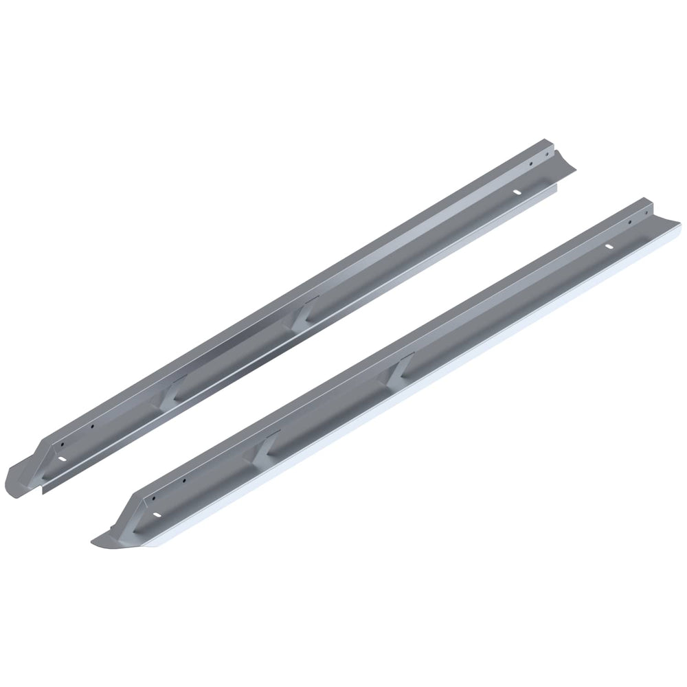 Westcan Silver Aluminum Rail Caps - 14-18 Silverado/Sierra 1500/ 15-19 HD 6.5 Foot Box