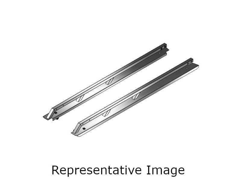 Westcan Carbon Black Aluminum Rail Caps - 15-20 F150 6.5 Foot Box