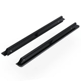 WESTCAN CARBON BLACK ALUMINUM RAIL CAPS ; 19-26 SILVERADO/SIERRA 1500 6'7" BOX