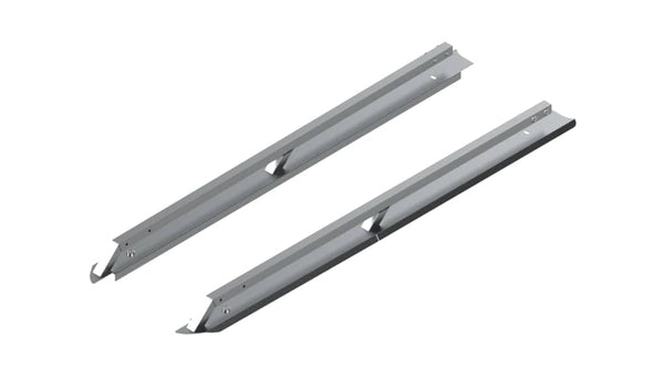 Westcan Silver Aluminum Rail Caps - 19-26 Silverado/Sierra 1500 5'10" Box