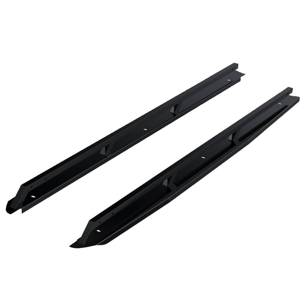 Westcan Carbon Black Aluminum Rail Caps - 20-26 Sierra HD 8 Foot Box