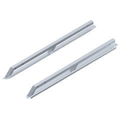 Westcan Silver Aluminum Rail Caps - 22-26 Tundra 5'6" Box