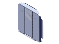 Westcan Fixed Perforated Partition G2 - 15-25 Transit Medum Roof