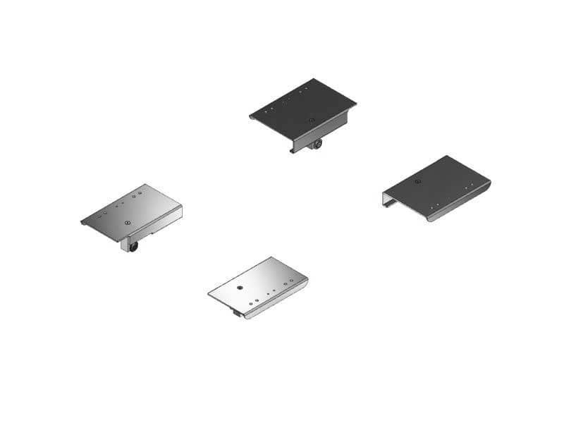 Westcan Silver Aluminum Box Cap Kit (REQUIRES WTC-2002000) - 99-16 Super Duty