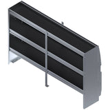 3 SHELF UNIT STANDARD 72"L 16-3/8"D 46"H