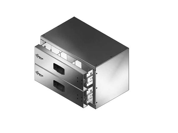Westcan IN-Shelf 2 Drawer Unit 22"Lx14"Dx15"H