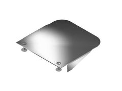Westcan Silver Aluminum Single Beacon Mount