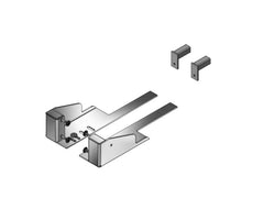 Westcan Silver Aluminum Cross Over Box Kit - 19-26 Silverado/Sierra 1500/ 20-26 Silverado/Sierra HD